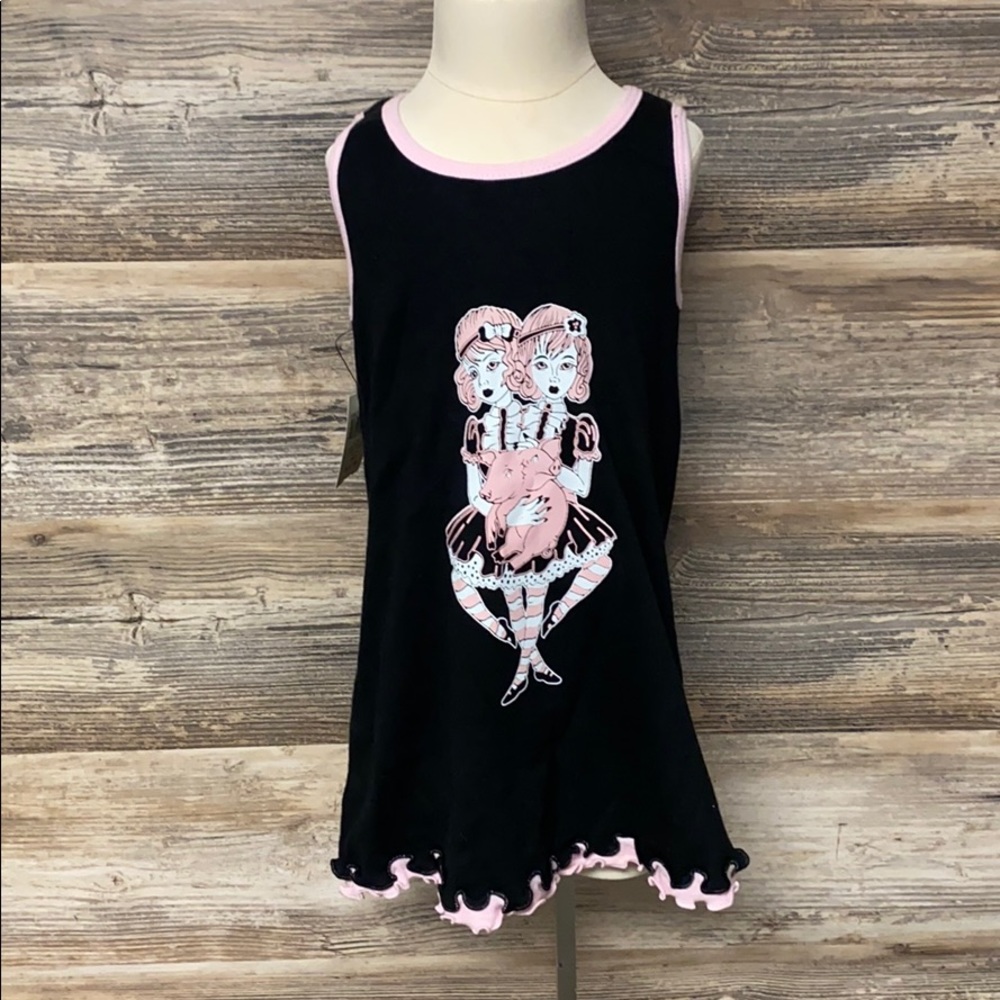 Too Fast Twins Baby Ruffle Tank Dress NWT